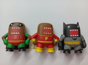 lot 3 Funko Mystery Mini DC Comics Domo robin batman Shazam 2.5” Vinyl Figure - Picture 1 of 4