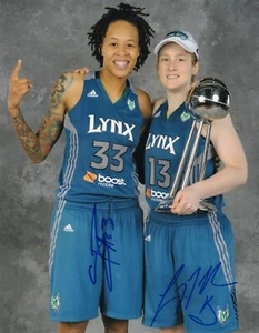 Minnesota Lynx Seimone Augustus Lindsay Whalen Champ Signed Autograph Auto 8x10 - Picture 1 of 1