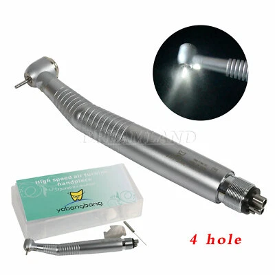 Dental LED Fiber Optic High Speed Handpiece 4-H E-generator Turbina