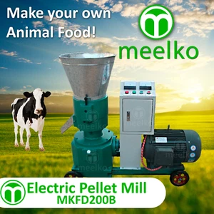 MOLINO DE PELLETS ELÉCTRICO - MKFD200B - envío a Muskegon Michigan - Imagen 1 de 7