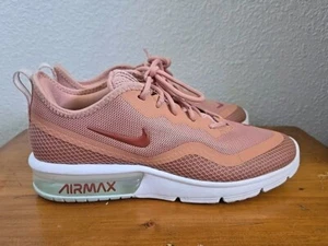 NIKE Air Max Sequent 4.5 Rose Gold Dusty Peach BQ8824 600 - US 7 - Picture 1 of 7