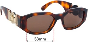 Lentes de repuesto para gafas de sol SFx se adaptan a Versace MOD 4361 - 53 mm de ancho - Imagen 1 de 26