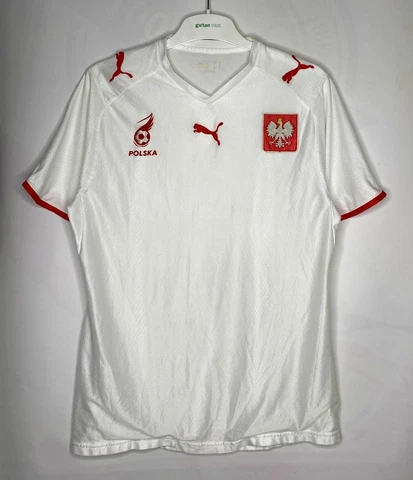 POLAND NATIONAL TEAM 2008 HOME FOOTBALL SHIRT SOCCER JERSEY PUMA SIZE S Cover