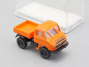 Brekina MB Unimog Prize Competition Special Model Orange NEW OVP 1609-07-179 - Picture 1 of 3