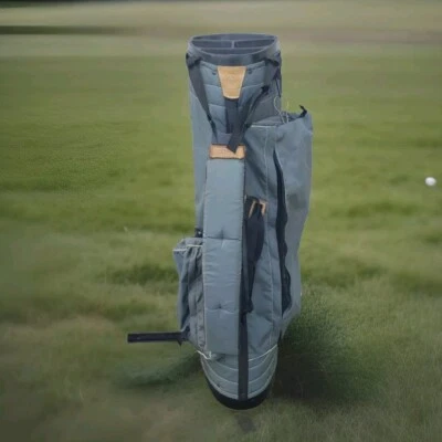 SUN MOUNTAIN ECLIPSE Carry Golf Bag 4-Way Lightweight Blue/Tan NO STAND POLES - Image 1 of 4