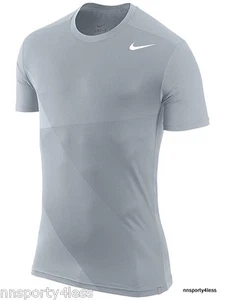 Nike Herren 480130 Statement Graphic Tennis Shirt Training Crew Top Tee Strata - Bild 1 von 2