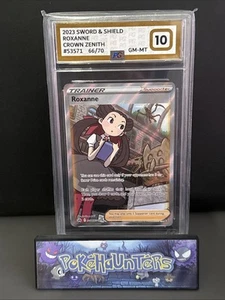 Pokemon Card Roxanne GG66/GG70 Crown Zenith Galarian Gallery PG GRADING 10 GEM - Picture 1 of 2