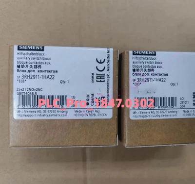 3RH2911-1HA22 1PCS Brand New Siemens 3RH29111HA22  Fast delivery - Image 1 of 4
