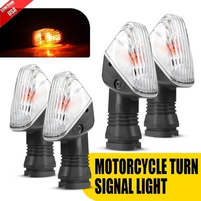 4x Lámpara indicadora de señal de giro delantera trasera para Kawasaki KLR 650 KLR650 2008-2017 Foto 1 de 4