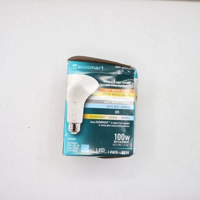 Ecosmart Dimmable LED Light Bulb Selectable Color Temp 100W Equivalent 1400LM - Image 1 of 4