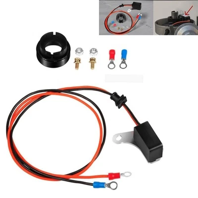 For 1957-1974 Ford 8 Cylinder V8 Electronic Ignition Conversion Kit Ignitor - Image 1 of 4