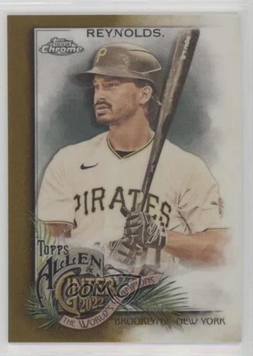 2022 Topps Allen & Ginter Chrome Gold Refractor /50 Bryan Reynolds #217 - Image 1 of 2