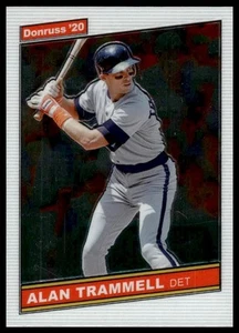 2020 Donruss Optic #R86-7 Alan Trammell Retro 1986 Detroit Tigers - Picture 1 of 2