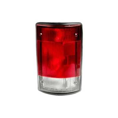 For Ford E-150/E-350 Club Wagon 2003 Tail Light Driver Side | Clear, Red Lens Foto 1 de 4