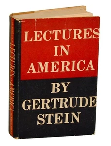 Gertrude STEIN / LECTURES IN AMERICA 1st Edition 1935 #190144 - Picture 1 of 1