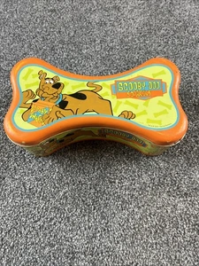 Vintage Scooby-Doo Snacks Metall Blechknochen - Bild 1 von 9