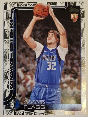 2025-26 Topps #201 Cooper Flagg Season Tip Off Rookie RC Dallas Mavericks - Image 1 of 4