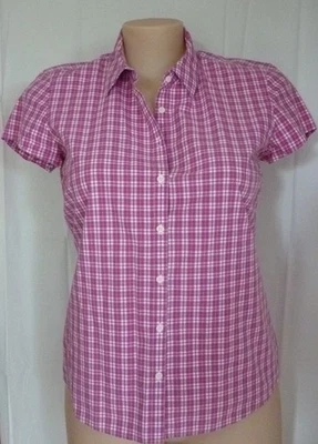 Sportscraft Women's Size 14 Fitted Shirt Blouse- Button Up - 100% Cotton - image 1 of 4