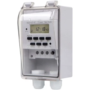 Waterproof Digital Timer Controllers 20 On Off setting Heavy Duty for light - Bild 1 von 8
