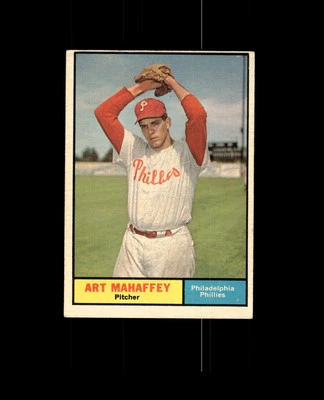 1961 Topps 433 Art Mahaffey VG-EX #D1,387231 - Image 1 of 2