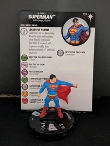 SUPERMAN 102 DC HeroClix 15th Anniversary ELSEWORLDS Heroclix starter - Picture 1 of 1