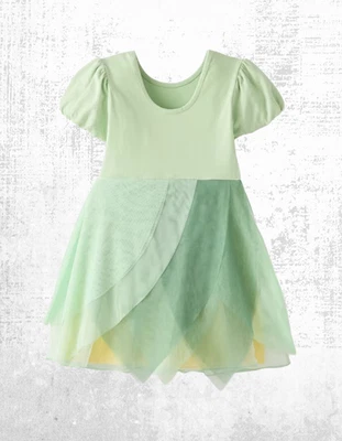 Vestido de tul Ex Hanna Andersson princesa Aurora para niña en Tiana PVP £58 Foto 1 de 4