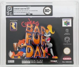 Conker's Bad Fur Day CiB Pixel 80+ *Nintendo 64 N64 OVP - Bild 1 von 4