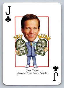 Abstimmung McCain politische Kampagne Spielkarte mit John Thune - Bild 1 von 2