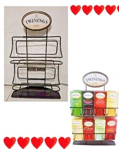 Twinings of London Tea Advertising Metal Countertop Display Stand 19" tall - Picture 1 of 11