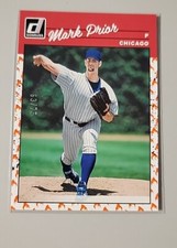 Mark Pryor 2023 Donruss Fire Emoji Parallel Card Chicago Cubs /75