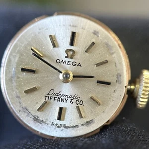 Omega Tiffany & Co Ladymatic RARE Vintage Dial 15mm & Caliber 660 Watch Movement - Picture 1 of 15