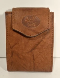 Brown Woman's Buxton Leather Wallet Clutch Top Grain Cowhide Exterior - Picture 1 of 5