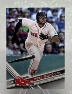 Jackie Bradley Jr. 2017 Topps-#245 Boston Red Sox - Image 1 of 2