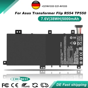 7.6V 5.0AH C21N1333 C21-N1333 Akku für Asus Flip R554 R554L R554LA TP550 TP550L - Afbeelding 1 van 12