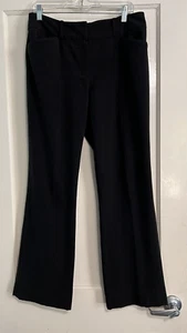 Women's Slacks Cold Water Creek Size 8 Black Pre Owned(E71E) - Picture 1 of 9