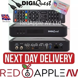 Combo DVB-S2 DVB-T2 Tuners UHD 4K Italian TivuSat & Active TivuSat Card Free P&P - Picture 1 of 12