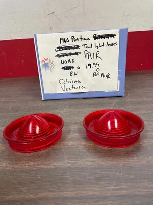 Pontiac Catalina Ventura Bonneville 1960 camioneta luces traseras lentes 624 Foto 1 de 3