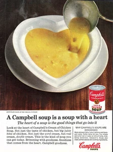 1962 Reklame CAMPBELL'S Hühnersuppe Vintage Originaldruck Anzeige Ephemera - Bild 1 von 1