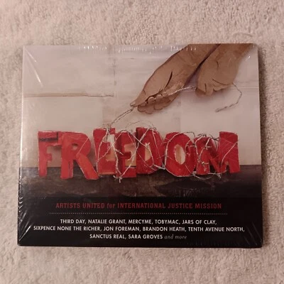 Freedom Artists United For International Justice Mission by Various (CD) New  - Imagem 1 de 4