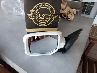 NUEVO ESPEJO PERLA BLANCO NUEVO para conductor HONDA PILOT 09-15 sin calor con memoria y señal Foto 1 de 4