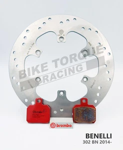 Brembo Serie Oro Rear Disc and SP Pads fits Benelli 302 BN 2014> - Picture 1 of 1