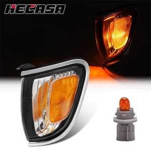 HECASA For Toyota Tacoma Truck 2001-04 Driver Side Turn Signal Light Chrome Trim - Picture 1 of 15