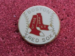 1975 Boston Red Sox World Series Press Media Pin - Cincinnati Reds