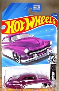 2025 Hot Wheels #46 Rod Squad 4/10 HIROHATA MERC Purple w/White Wall Black 5 Sp - Picture 1 of 5