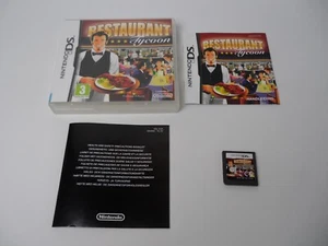 Restaurant Tycoon - Nintendo DS NDS Complete in Box CIB - Imagen 1 de 3