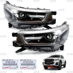 Set Projector Head Lamps Lights Fits Toyota Hilux Revo M70 80 Facelift 2020 2021 - Picture 1 of 8