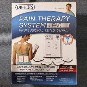 Original Dr Ho’s Pain Therapy System 4 Pad professional T.E.N.S Device - Picture 1 of 5