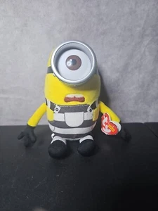 Ty Beanie Baby Babies Prisoner Carl the Minions Cattivissimo Me 3 film 7 pollici - Foto 1 di 4