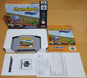 Chameleon Twist for Nintendo 64 N64 Rare & Complete SunSoft - Picture 1 of 16