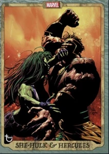 [DIGITAL CARD] Topps Marvel - She-Hulk Hercules - Untamed 21 S1 - Green Barbaric - Picture 1 of 1